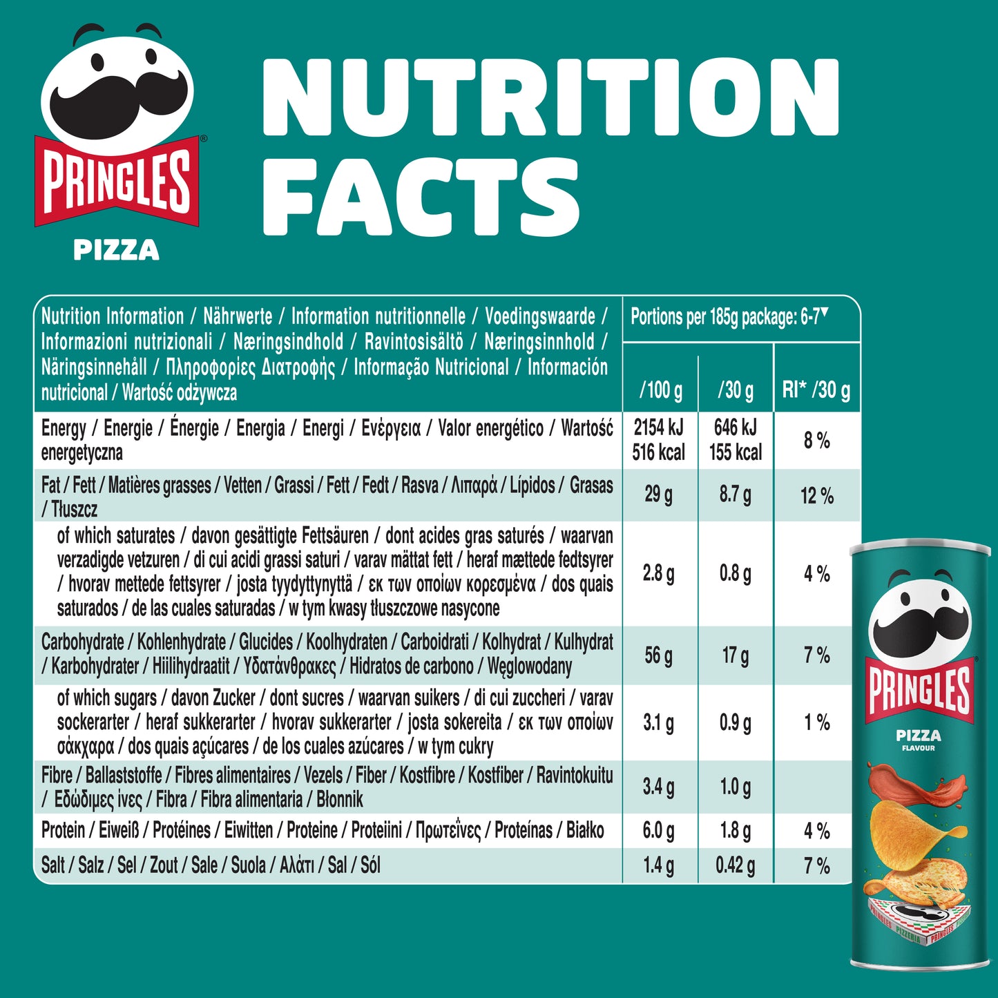 Pringles - Pizza flavour