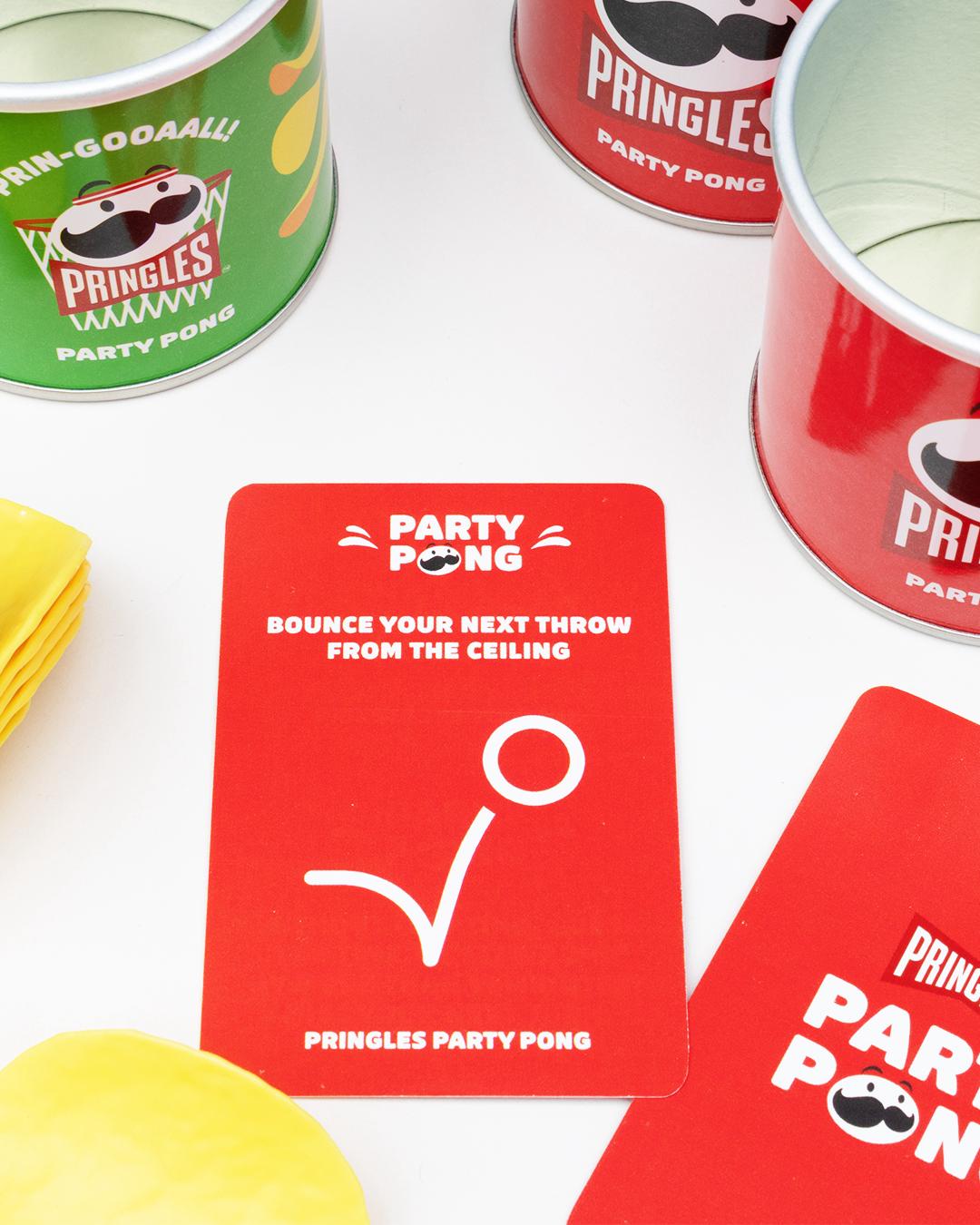 Pringles Party Pong Spiel