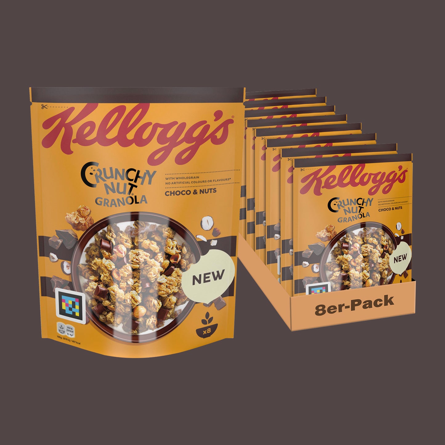 Kellogg's Crunchy Nut Granola Choco & Nut - 8x 380g