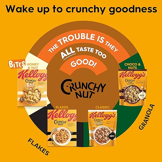 Kellogg's Crunchy Nut Granola Choco & Nut - 8x 380g