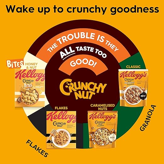 Kellogg's Crunchy Nut Granola Choco & Nut - 380g