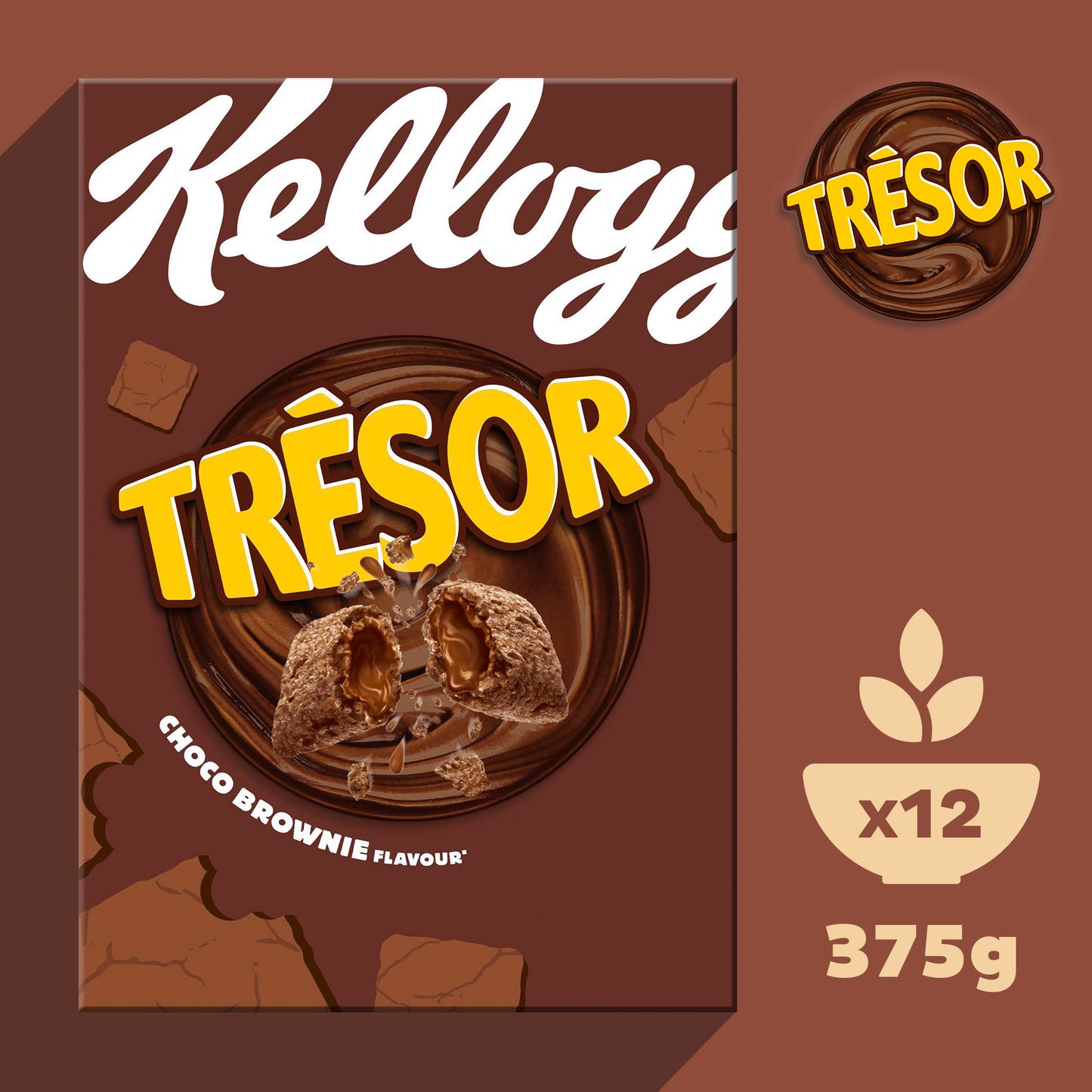 Kellogg's Tresor Chocolate Brownie - 6x 375g