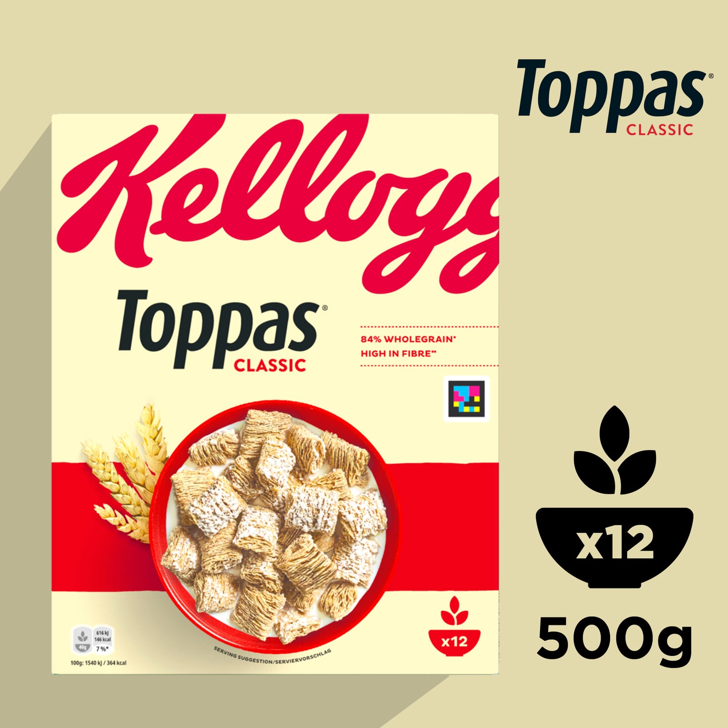 Kellogg's Toppas - 500g