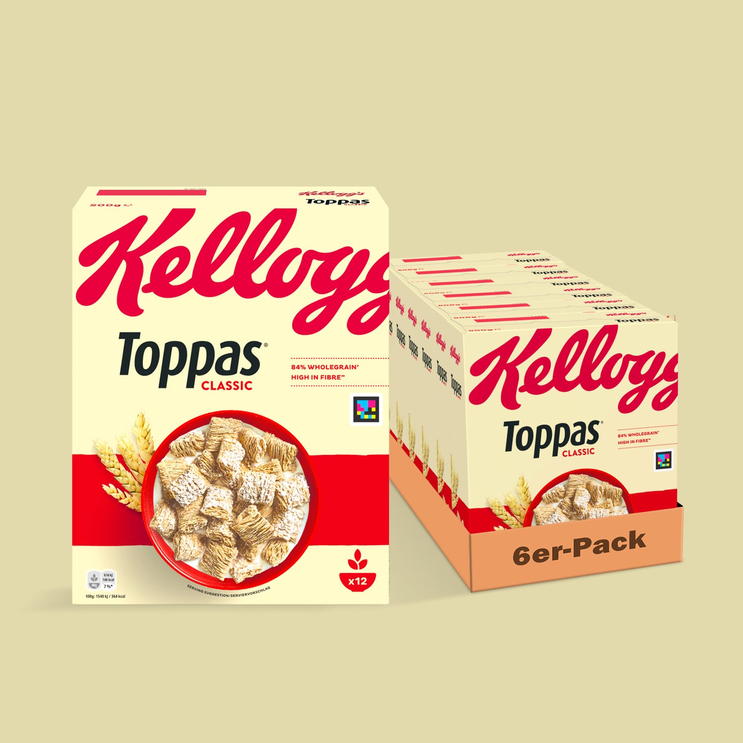 Kellogg's Toppas - 6x 500g