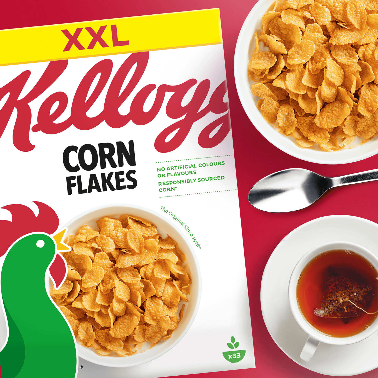 Kellogg's Corn Flakes Cerealien - 1000 g