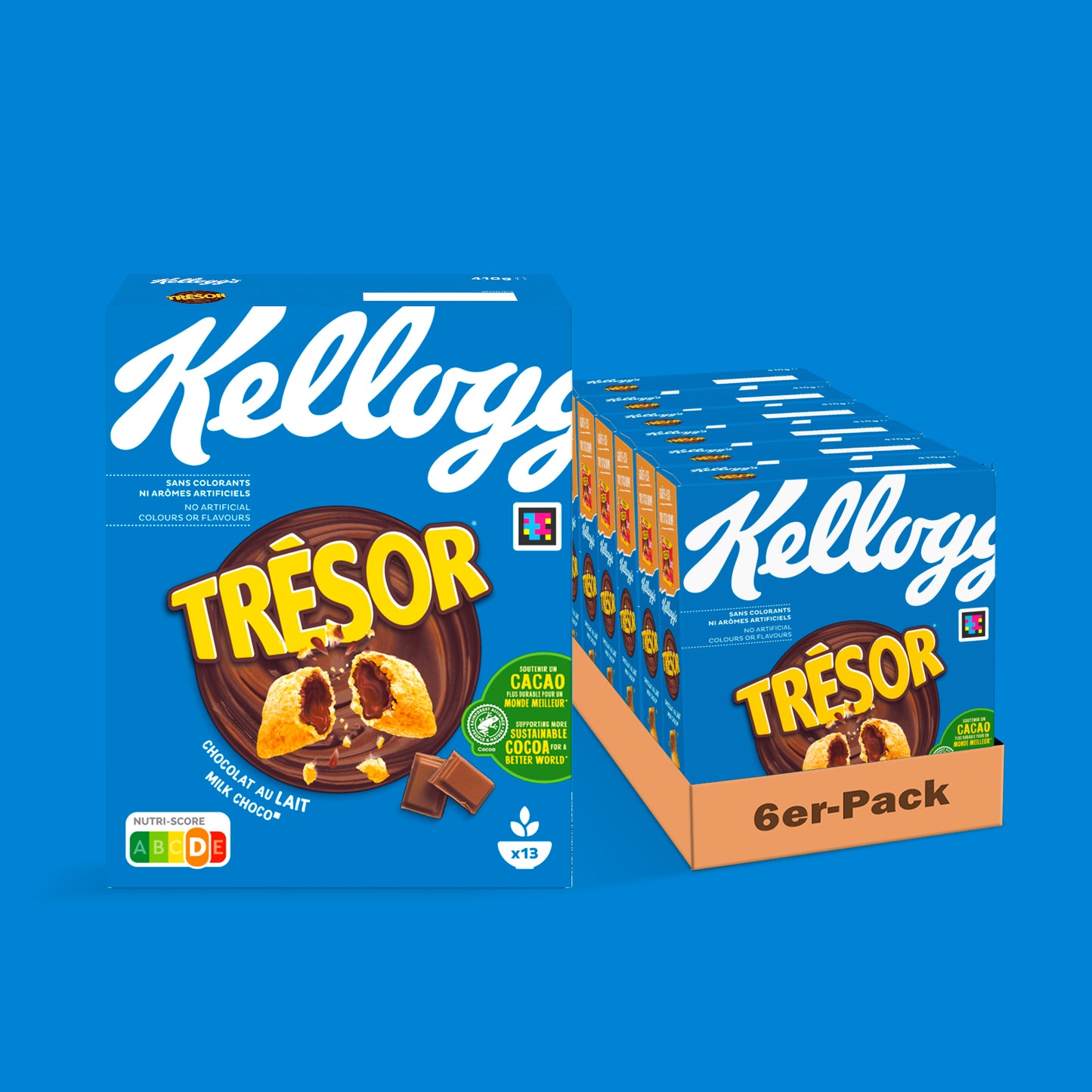Kellogg's Tresor Milk Choco - 6x 410g
