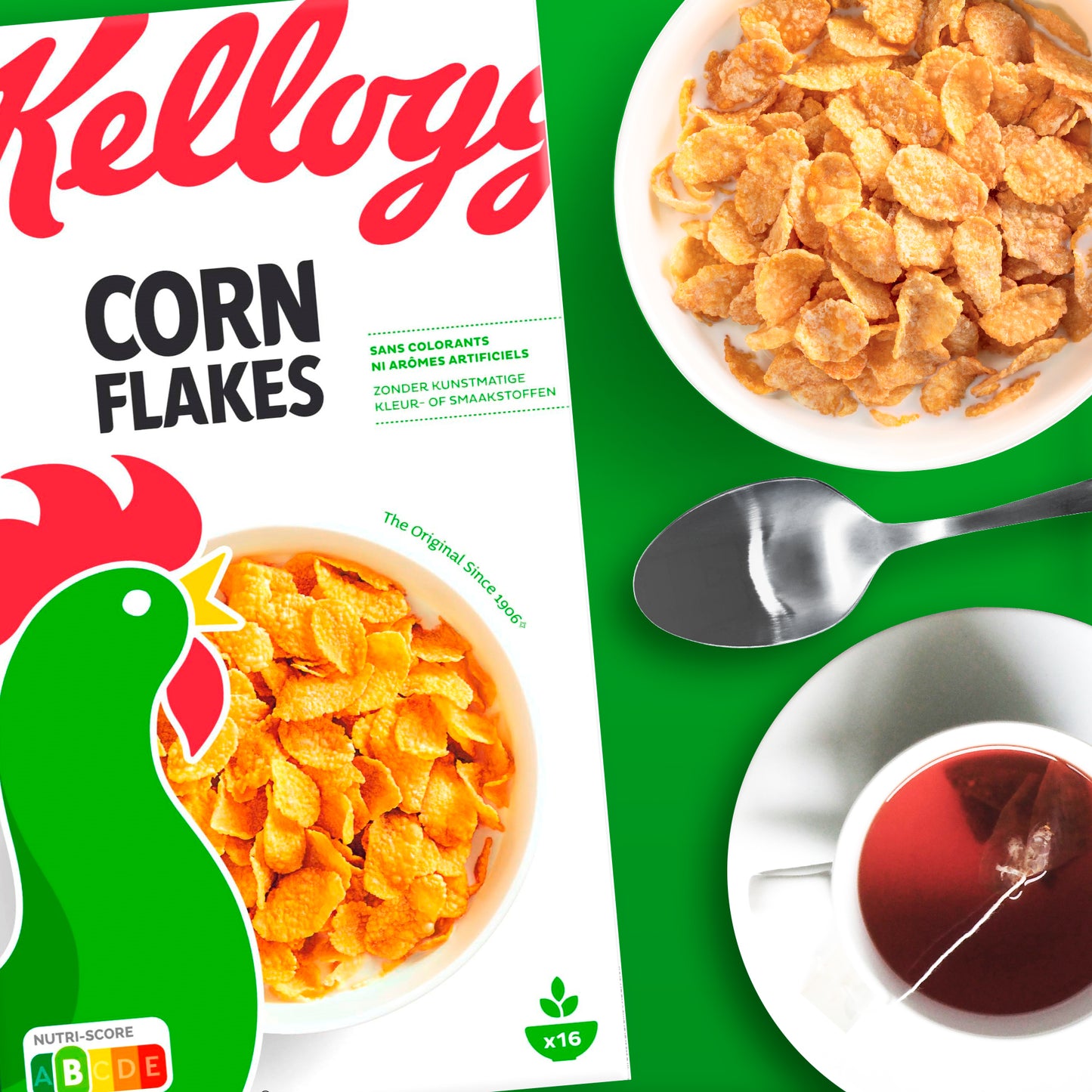 Kellogg's Corn Flakes - 14x 500g