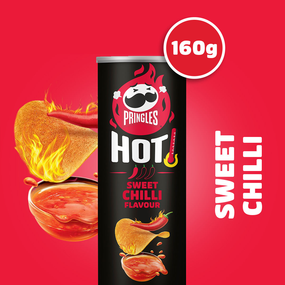 Pringles Hot Sweet Chilli - 8x 160g