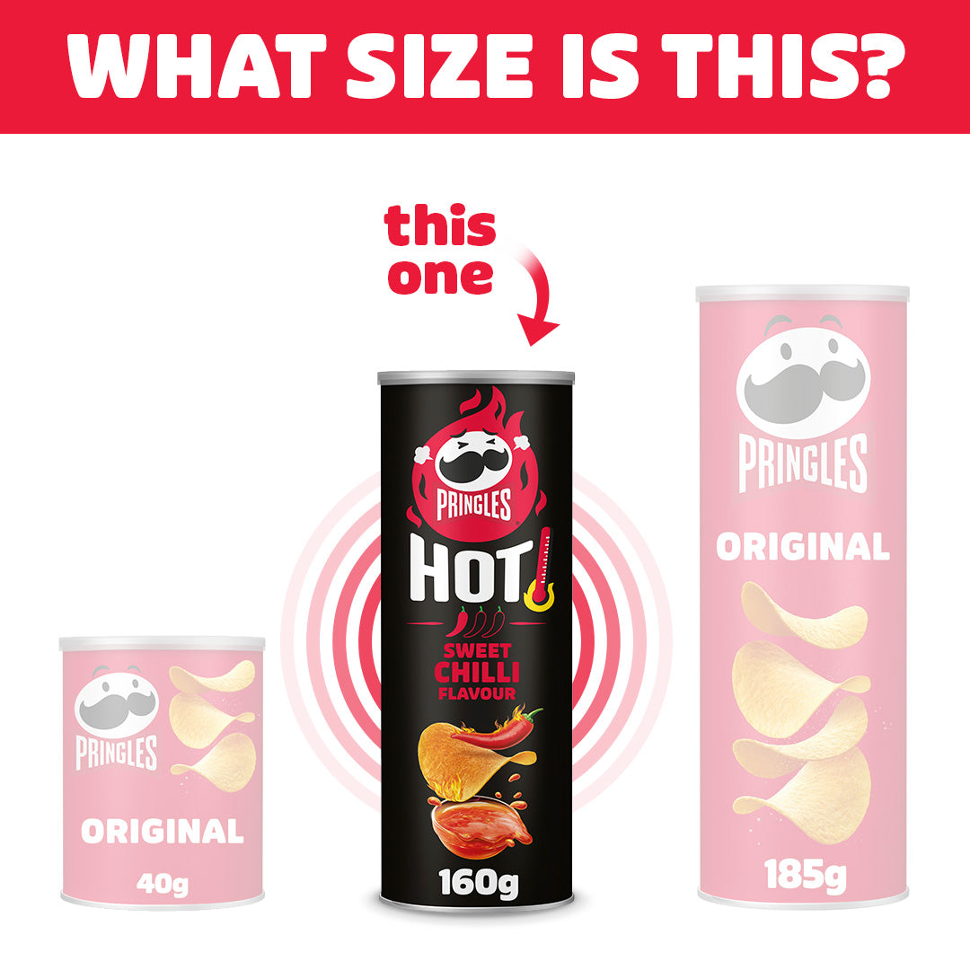 Pringles Hot Sweet Chilli - 8x 160g