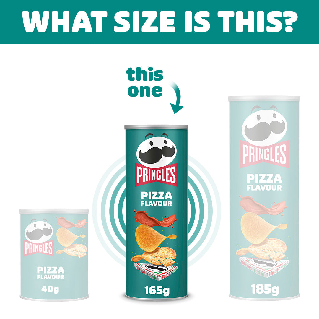 Pringles Pizza Flavour - 8x 165g