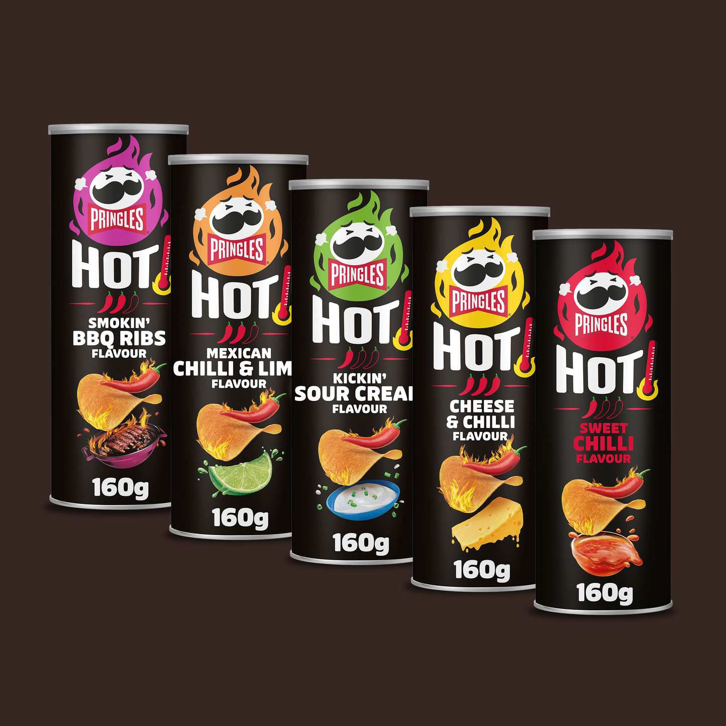 Pringles Original Hot Mix - 5x 160g