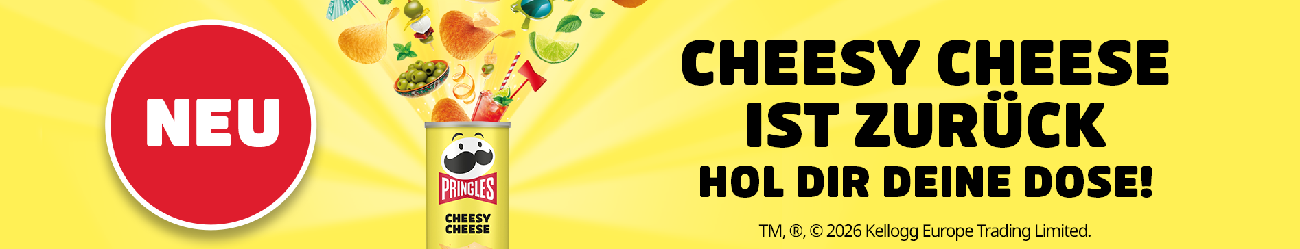 Pringles Cheesy Cheese