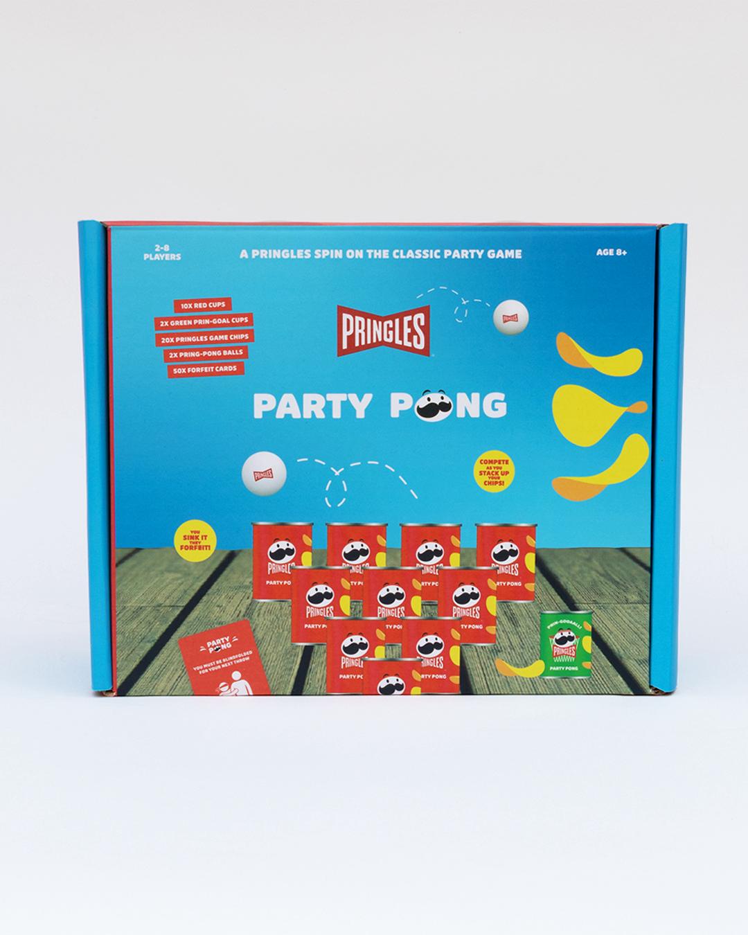 Pringles Party Pong Spiel
