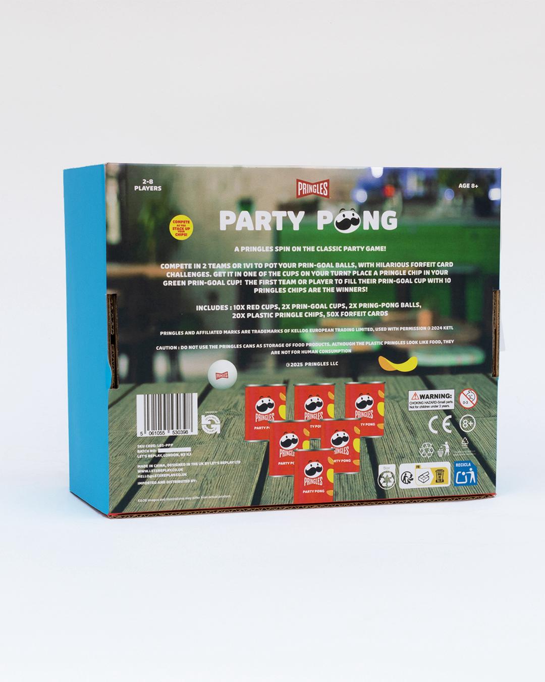 Pringles Party Pong Spiel