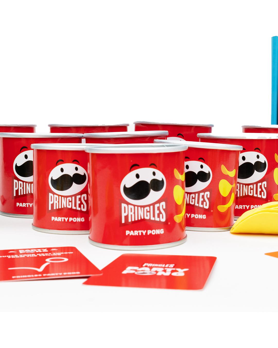 Pringles Party Pong Spiel