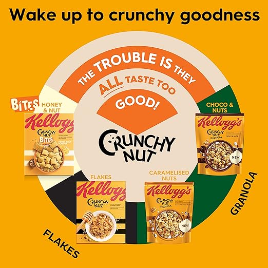 Kellogg's Crunchy Nut Granola Classic - 8x 380g