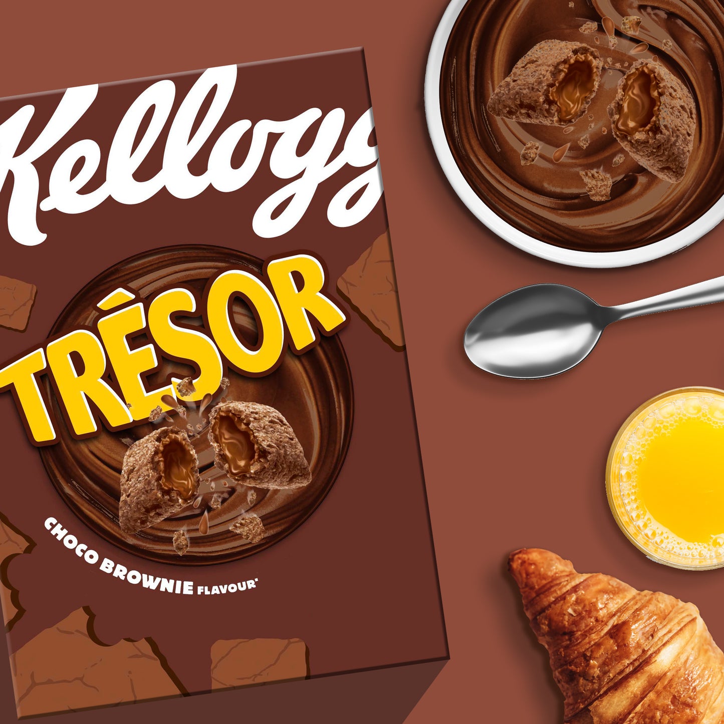 Kellogg's Tresor Chocolate Brownie - 375g