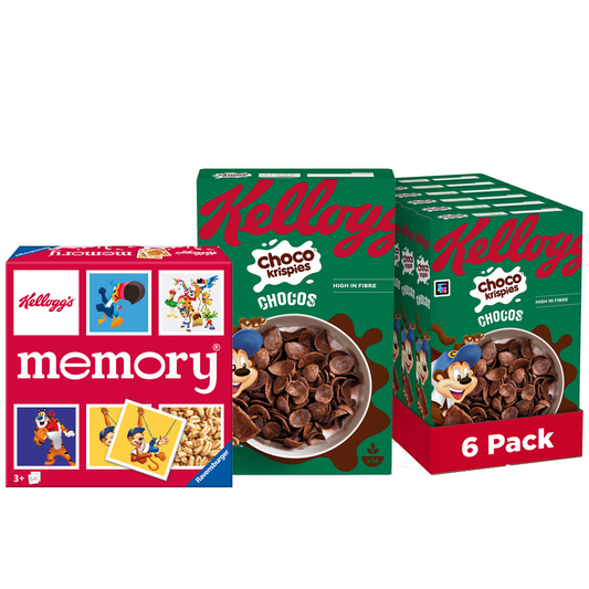Memory + Kellogg's Choco Krispies Chocos - 6x 420g