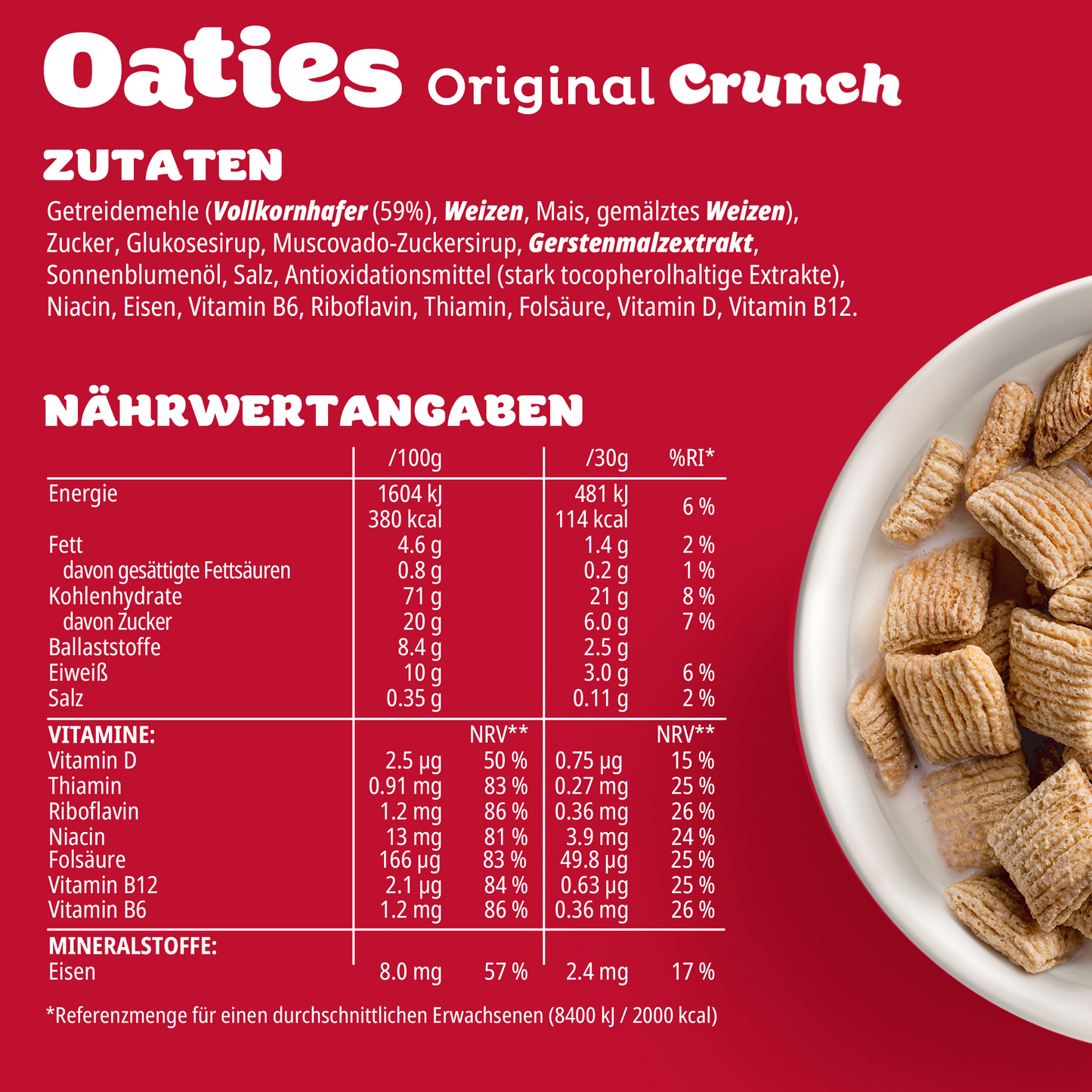 Oaties Orginal Crunch - 10x 360g