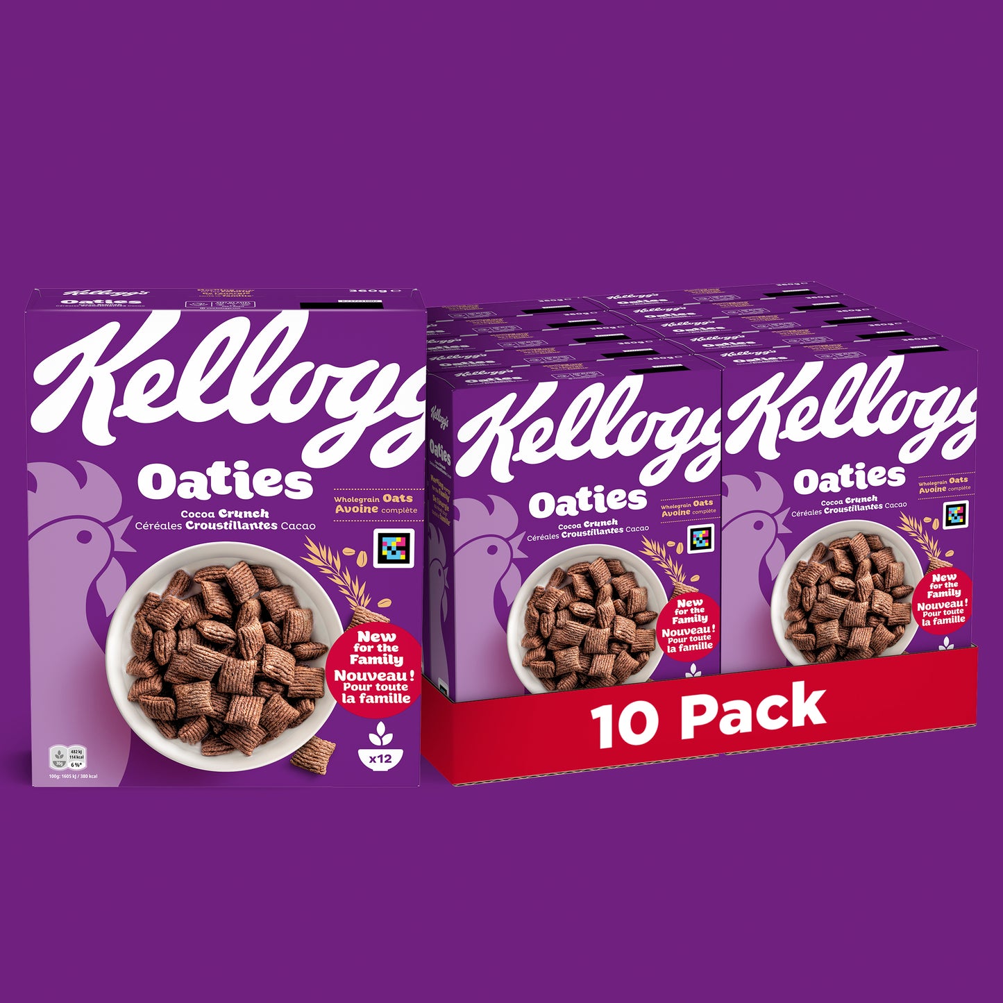Oaties Cocoa Crunch - 10x 360g