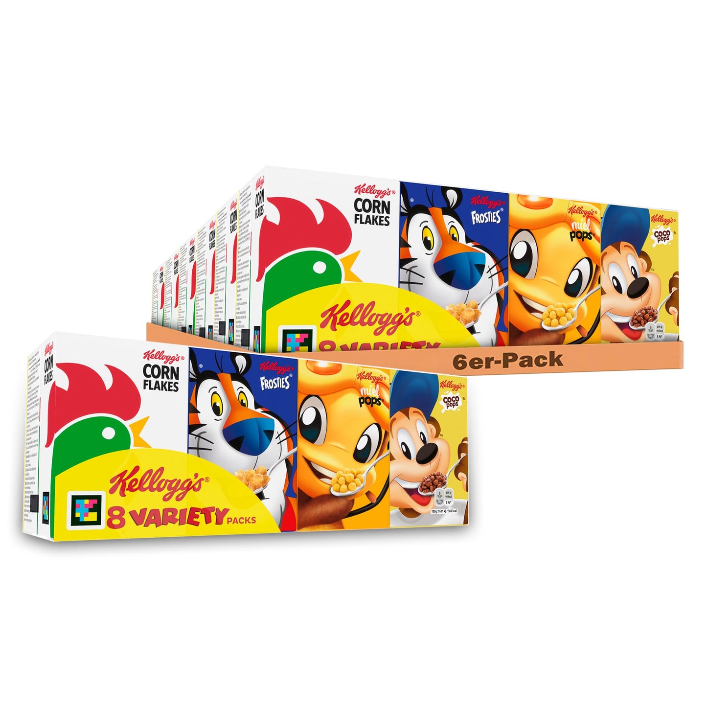 Kellogg's Variety Pack - 6x 205g