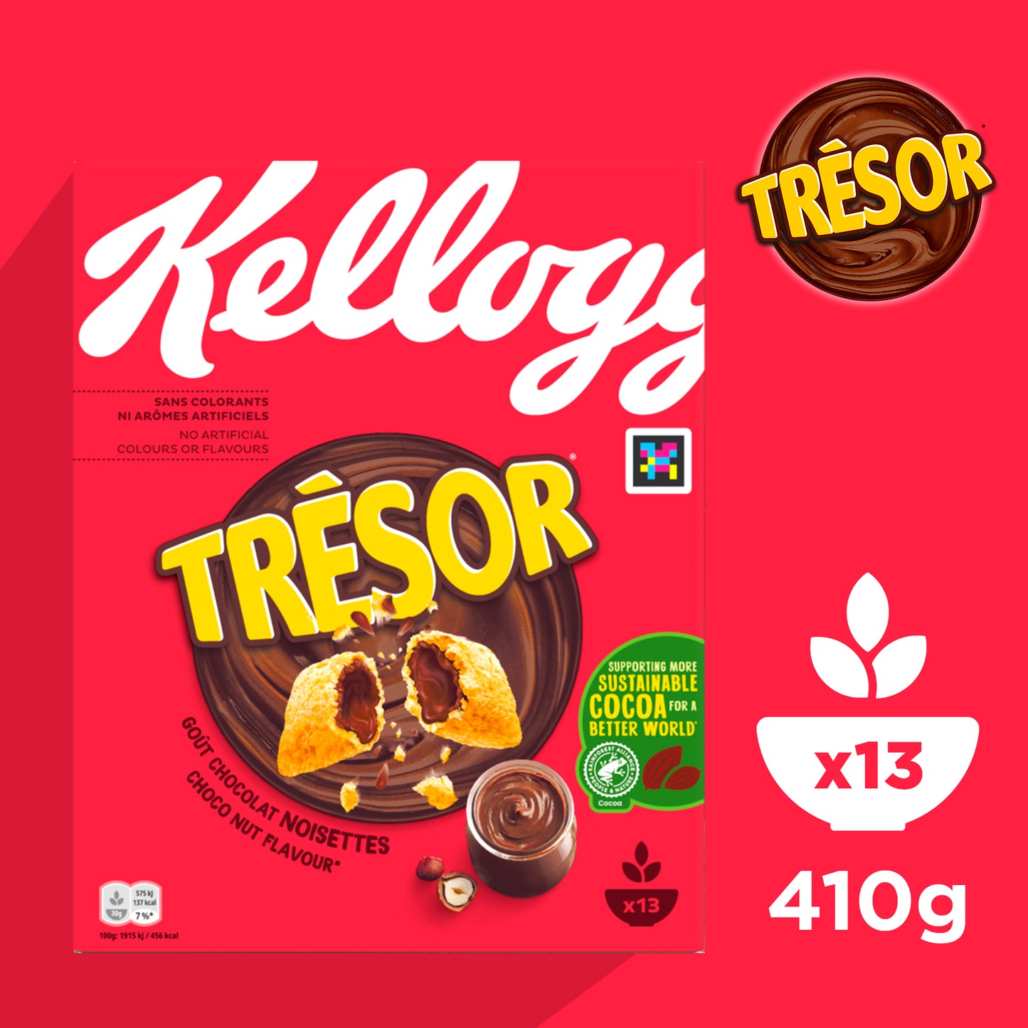 Kellogg's Tresor Choco Nut - 6x 410g