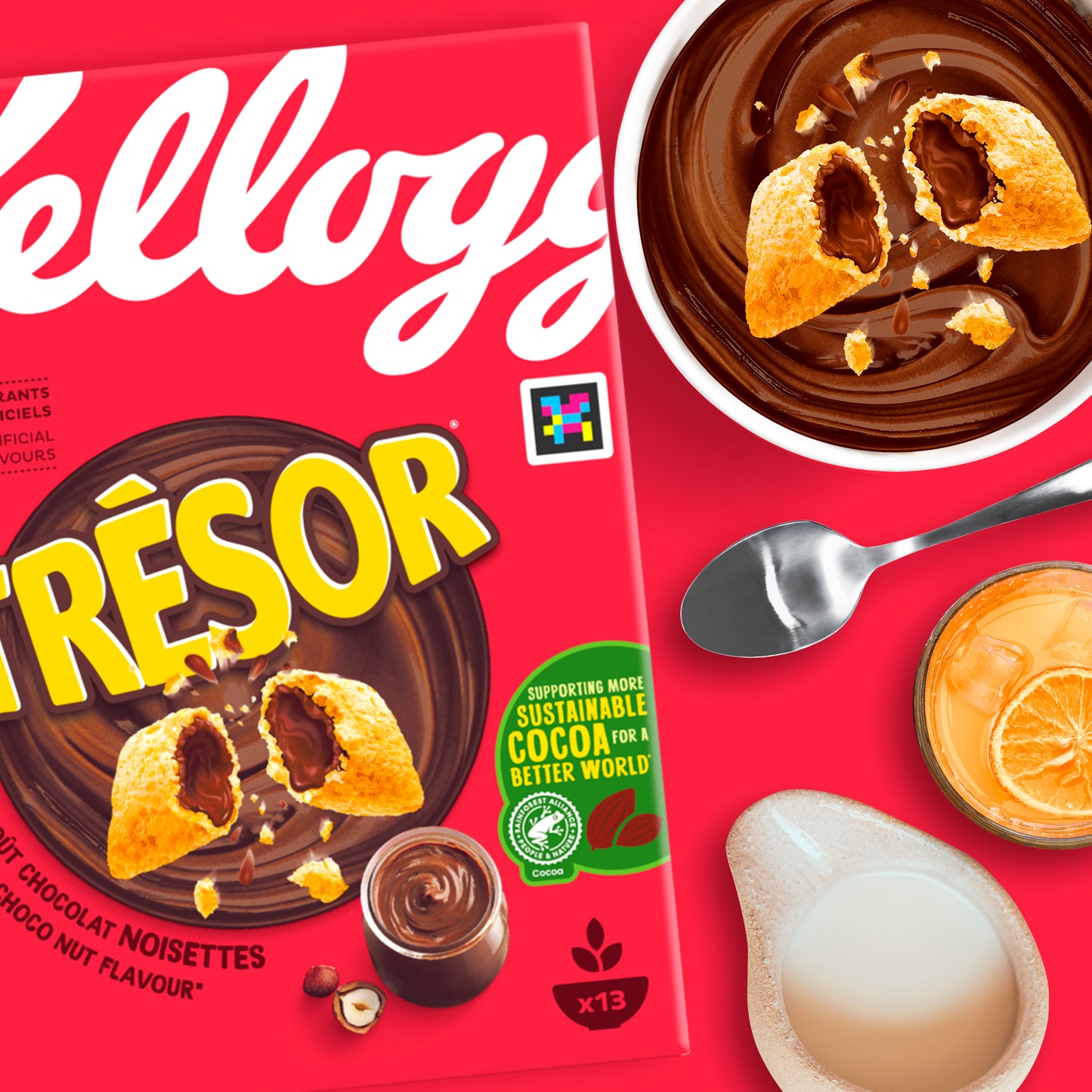 Kellogg's Tresor Choco Nut - 6x 410g