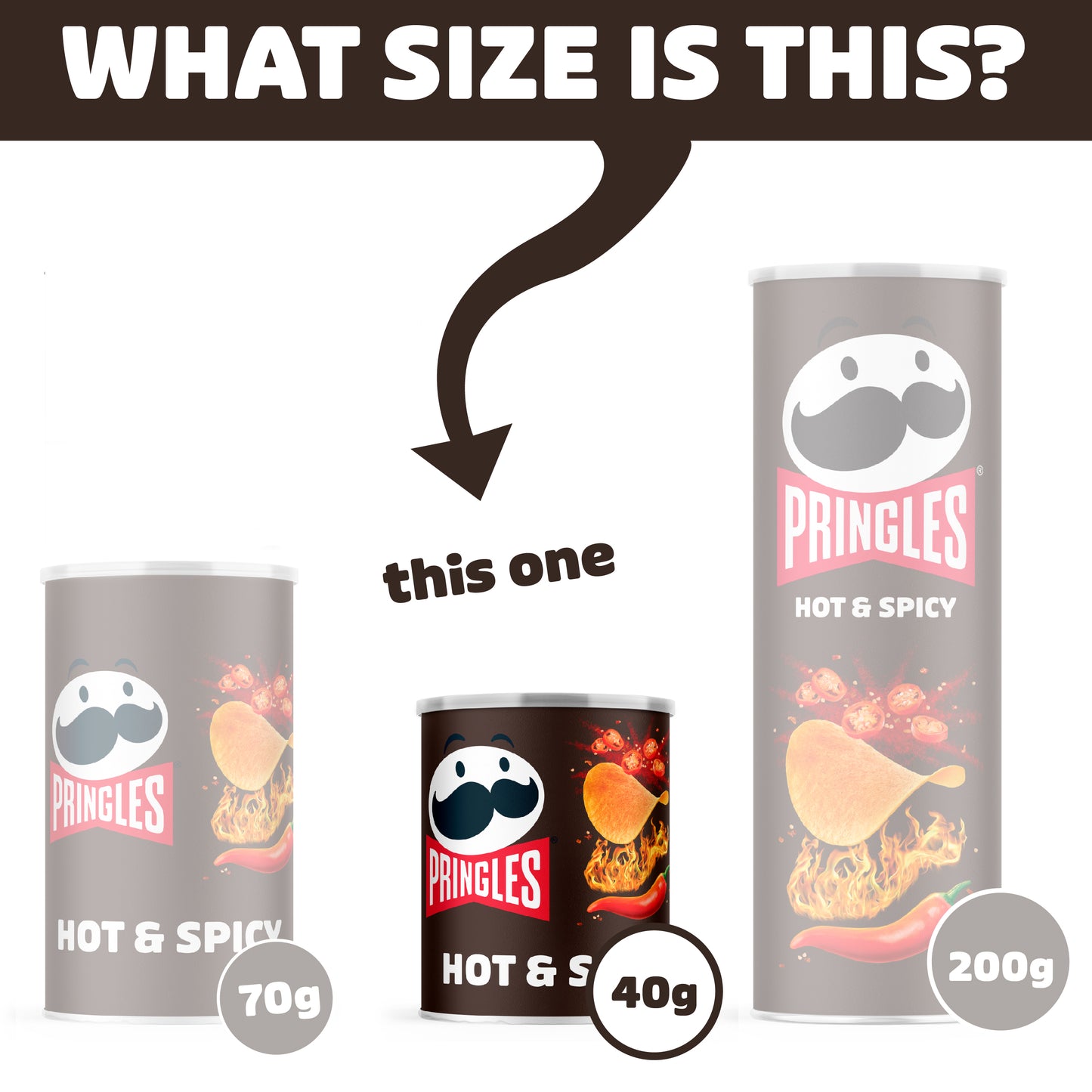 Pringles Hot & Spicy - 40g