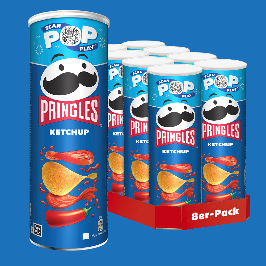 Pringles Ketchup - 8x 165g