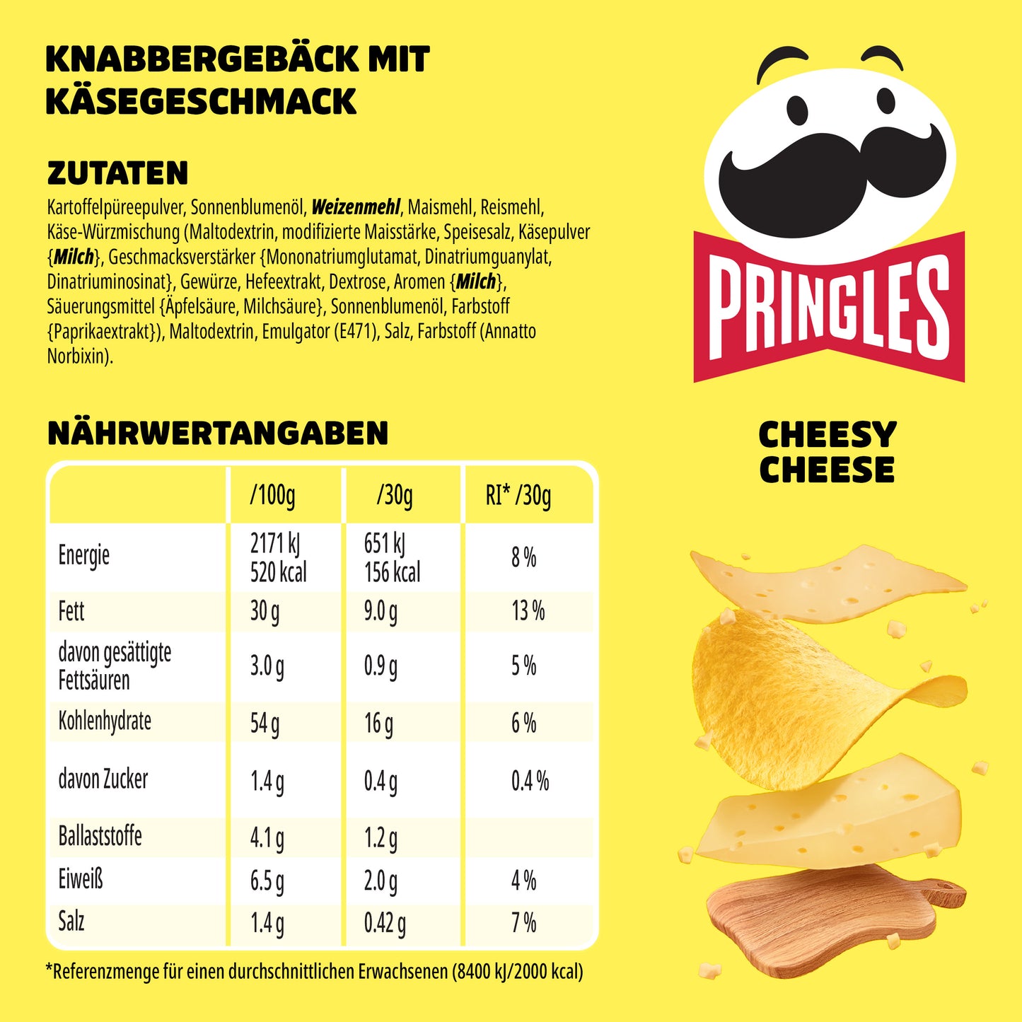 Pringles Cheesy Cheese - 165g