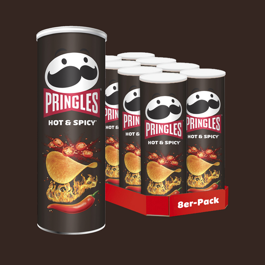 Pringles Hot & Spicy - 8x 165g