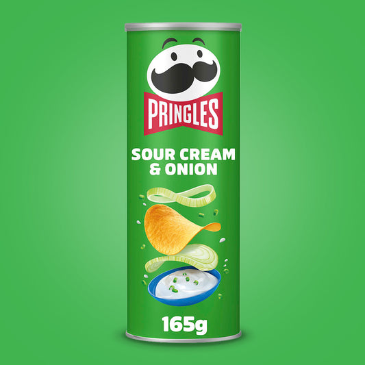 Pringles Sour Cream & Onion - 165g