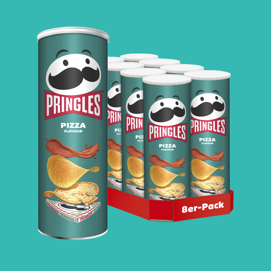 Pringles Pizza Flavour - 8x 165g