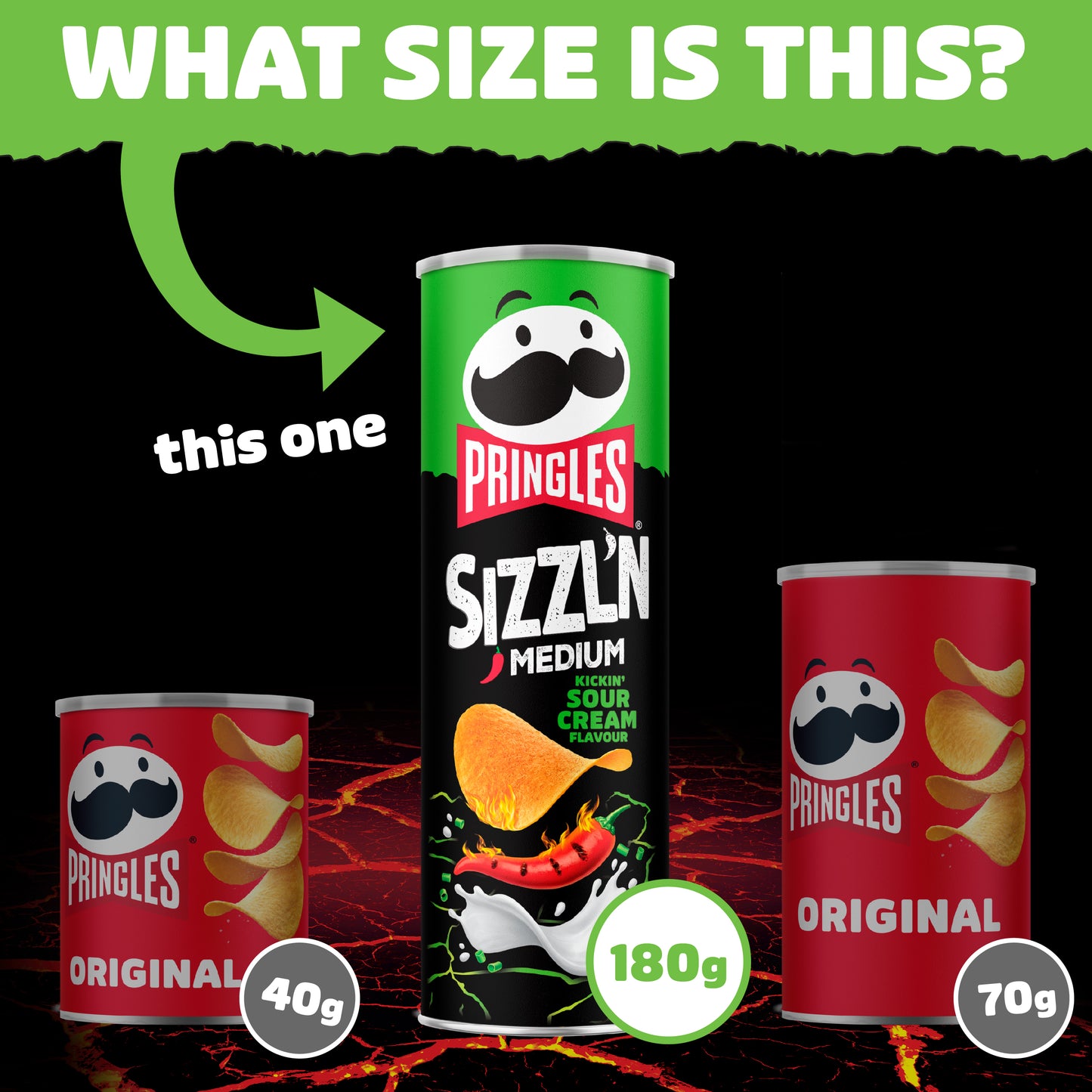 Sizzln Kickin Sour Cream 180g