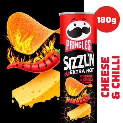 Pringles - Sizzln Cheese & Chilli