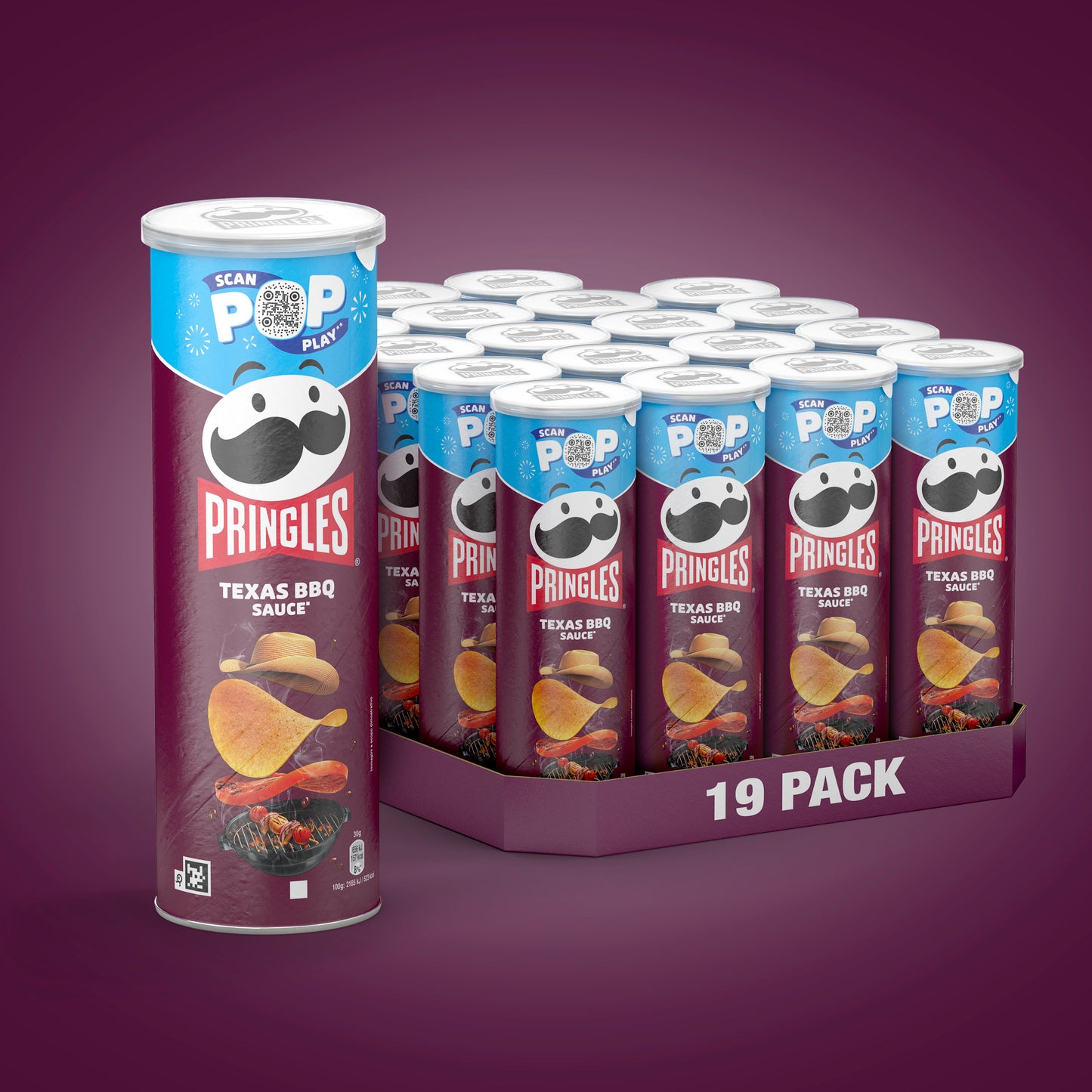 Pringles Texas BBQ Sauce - 19x 165g