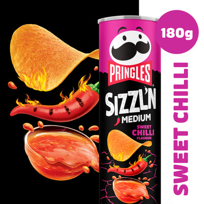 Pringles Sizzl'n Sweet Chilli Flavour 180g