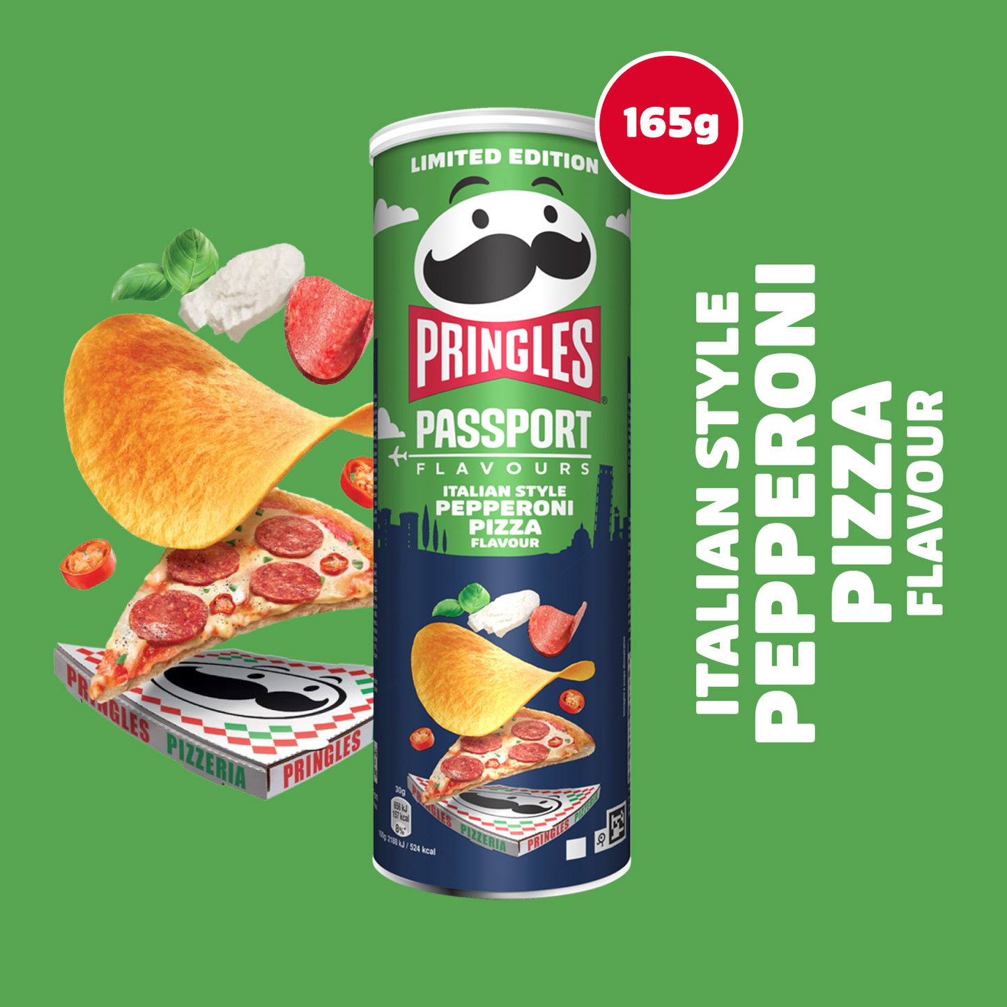 Pringles Pepperoni Pizza - 8x 165g