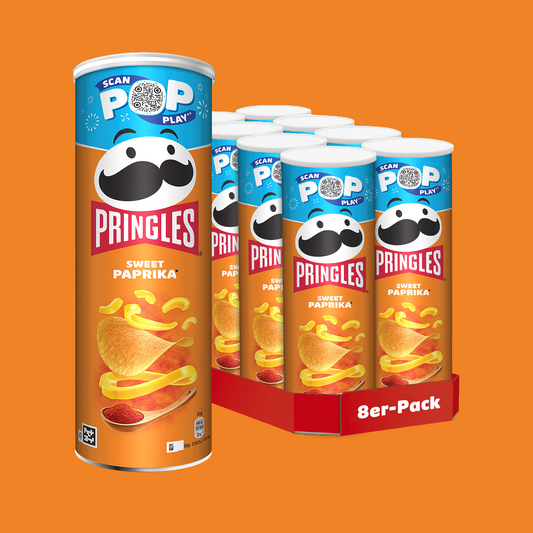 Pringles Sweet Paprika - 8x 165g