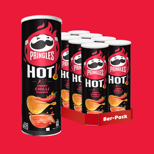 Pringles Hot Sweet Chilli - 8x 160g