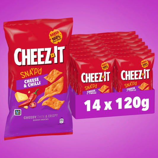 Cheez-it Cheese & Chilli - 14x 120g