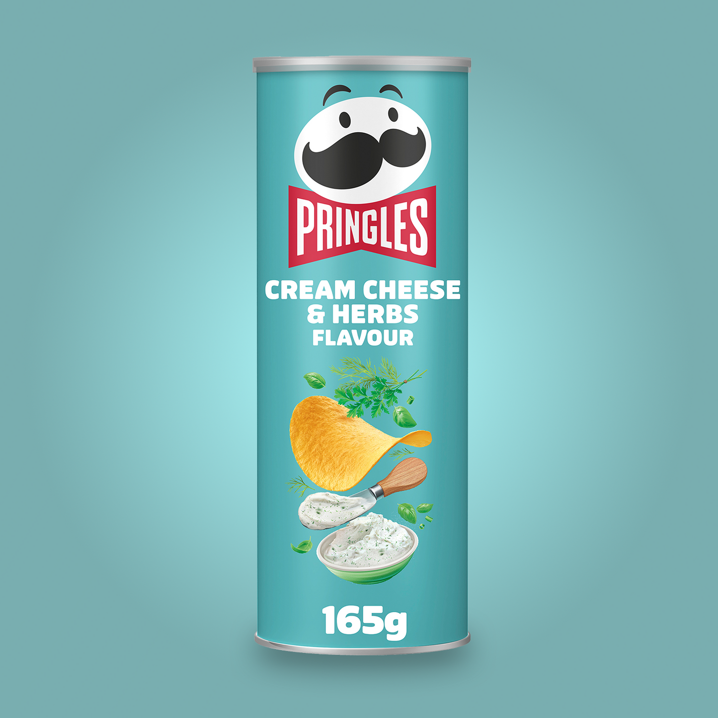 Pringles Cream Cheese & Herbs - 165g