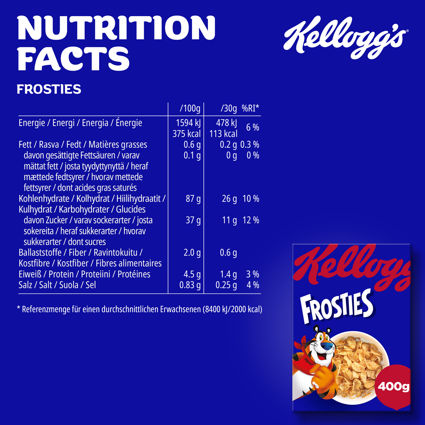Kellogg`s Frosties, Chocos, Rice Krispies- 6