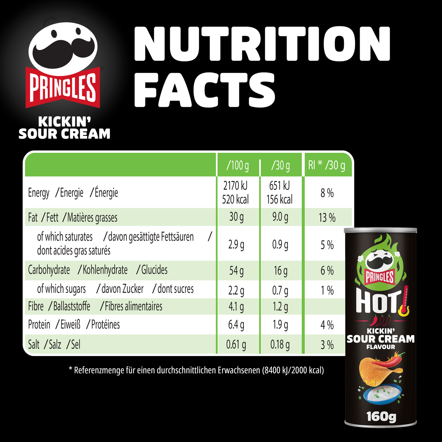 Pringles Original Hot Mix - 5x 160g