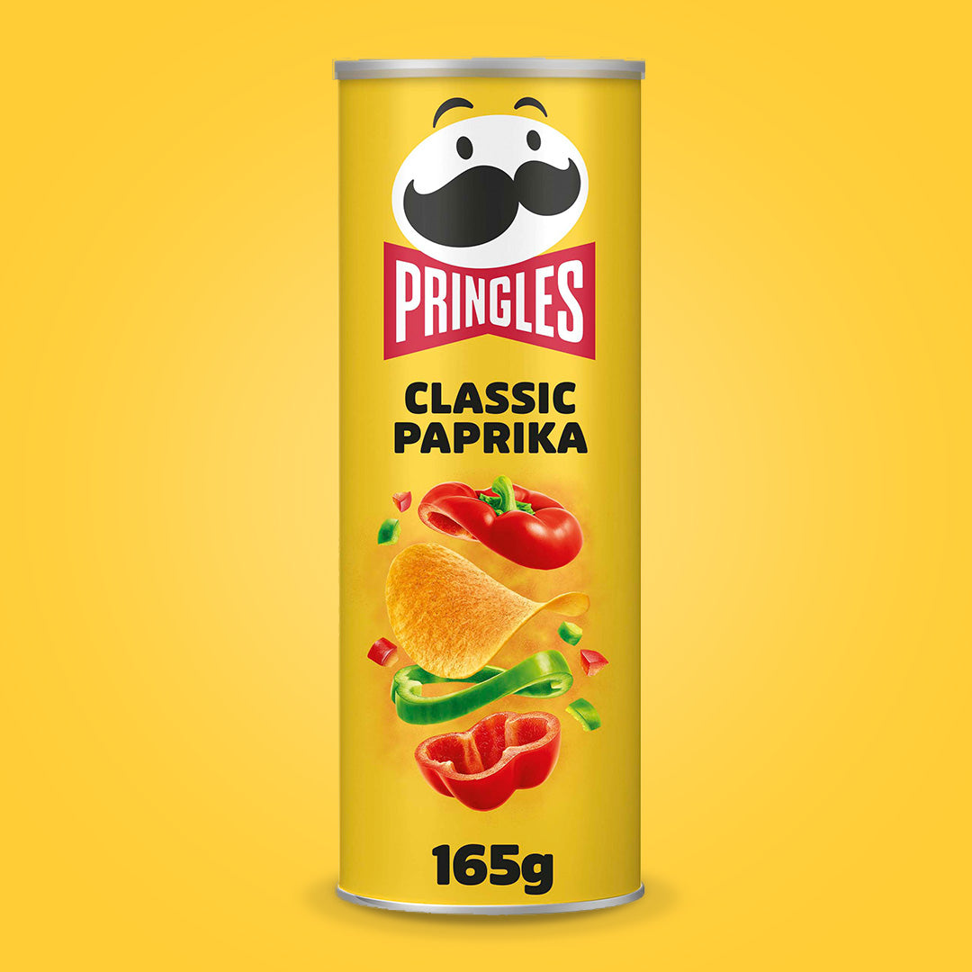 Pringles Classic Paprika - 8 x 165g