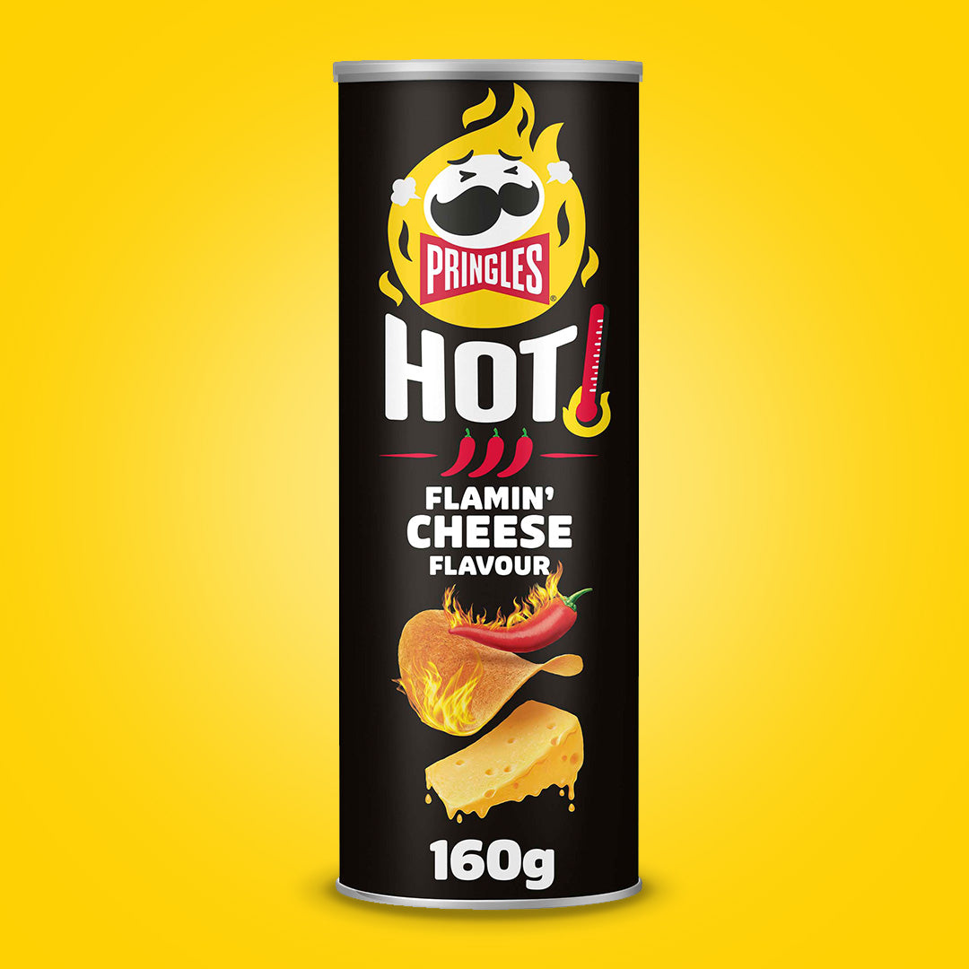 Pringles Hot Flamin' Cheese Flavour - 160g