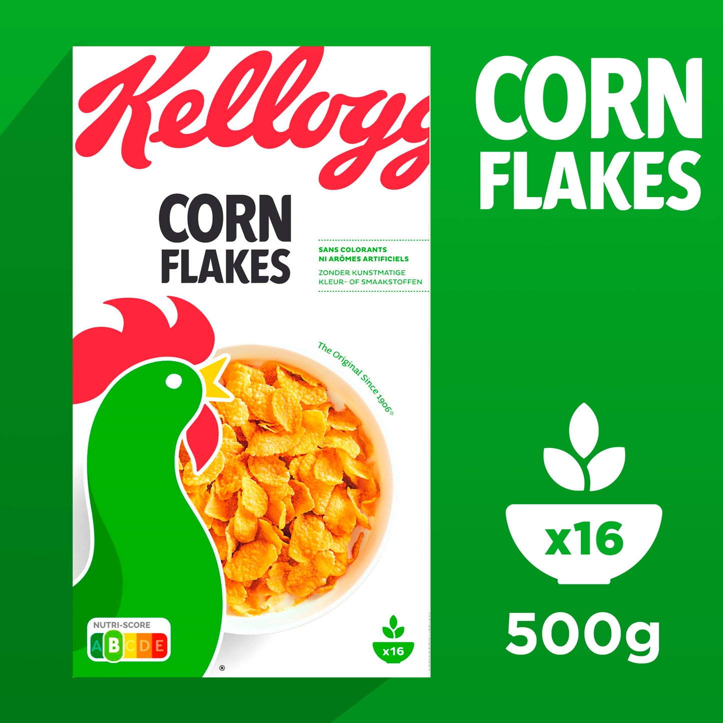 Kellogg's Corn Flakes - 14x 500g