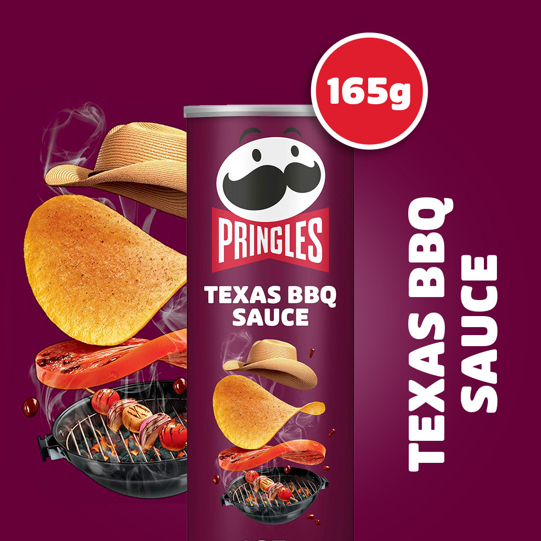 Pringles Texas BBQ Sauce - 8x 165g