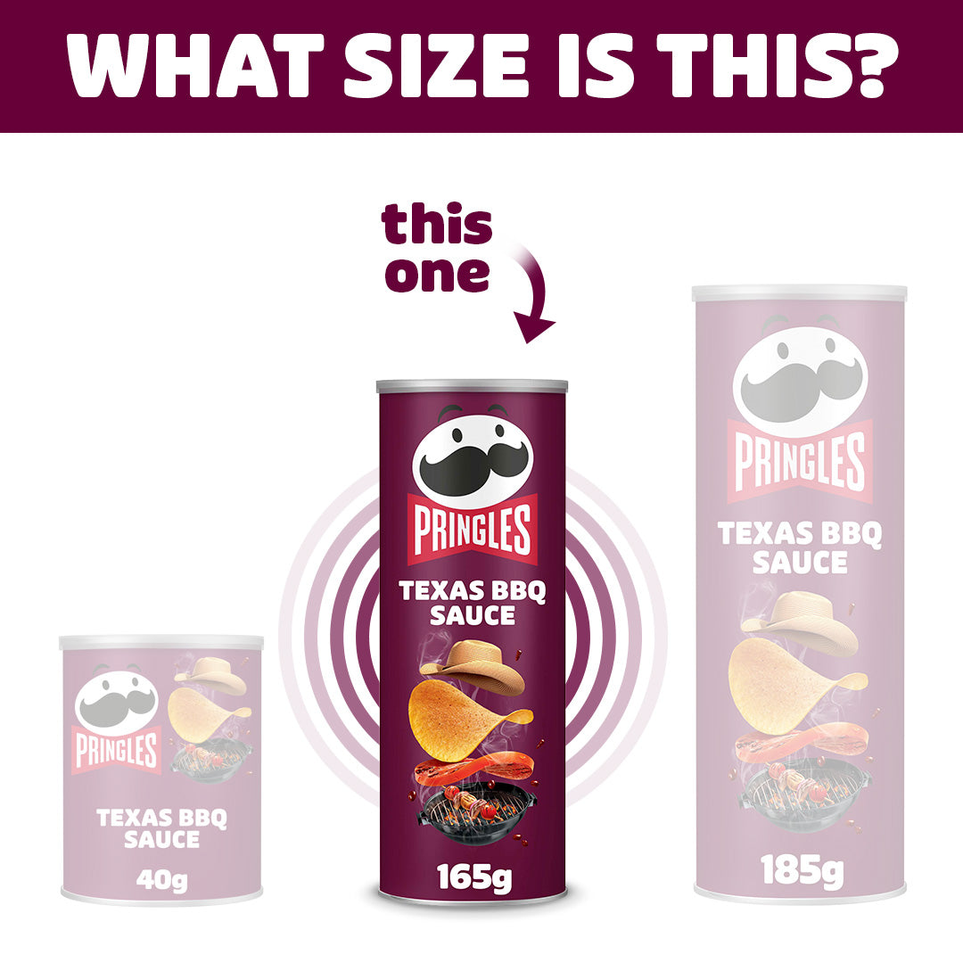 Pringles Texas BBQ Sauce - 8x 165g