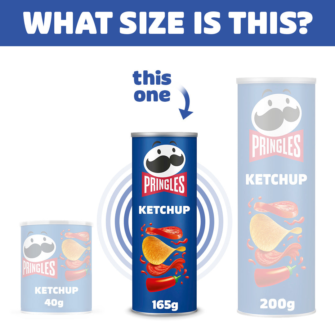 Pringles Ketchup - 8x 165g